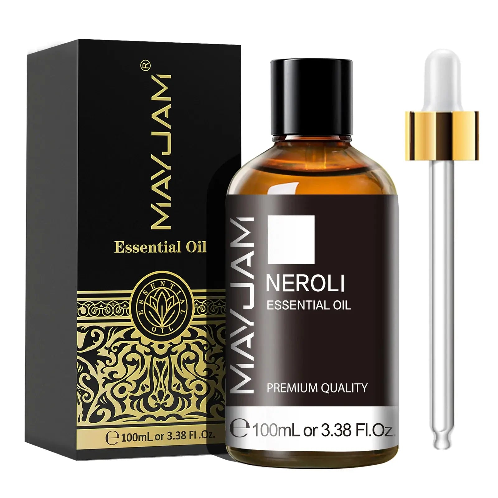 MAYJAM 1PCS 100ML Essential Oil with Dropper Sandalwood Lavender Eucalyptus Vanilla Aroma Oil For Humidifier Scent Candle Burner - Image #12