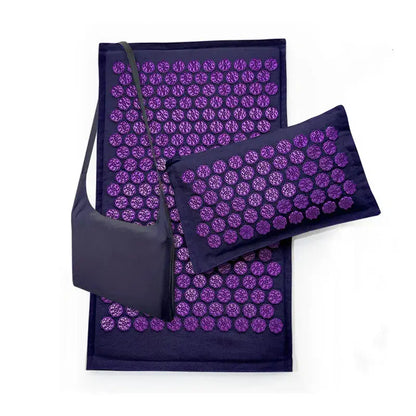 Lightweight & Travel-Friendly Acupressure Mat with Carrying Bag