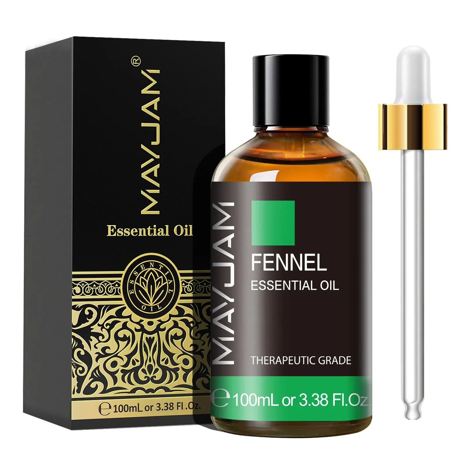 MAYJAM 1PCS 100ML Essential Oil with Dropper Sandalwood Lavender Eucalyptus Vanilla Aroma Oil For Humidifier Scent Candle Burner - Image #24