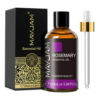 MAYJAM 1PCS 100ML Essential Oil with Dropper Sandalwood Lavender Eucalyptus Vanilla Aroma Oil For Humidifier Scent Candle Burner - Image #7