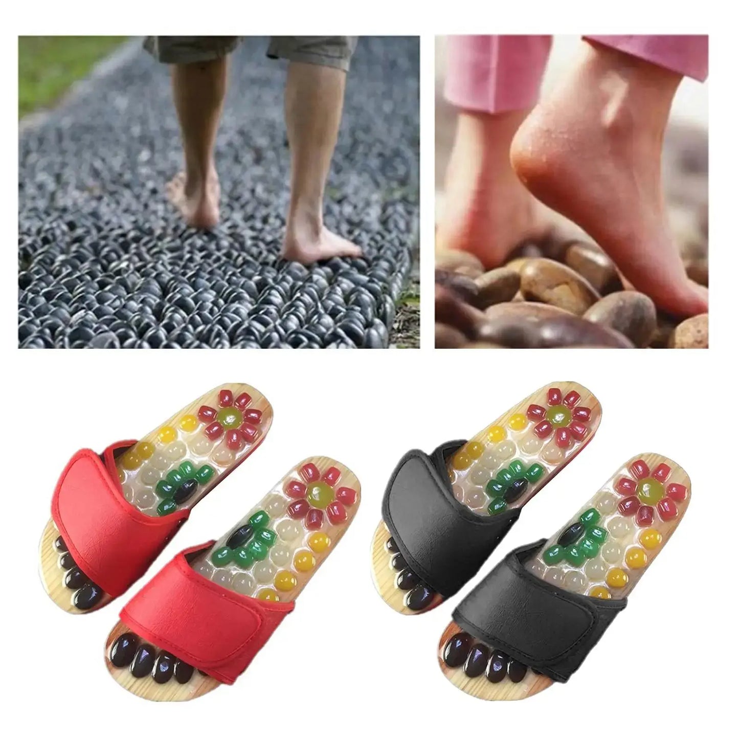 Acupressure Massage Slippers – Walk Your Way to Pain Relief & Relaxation - Image #2