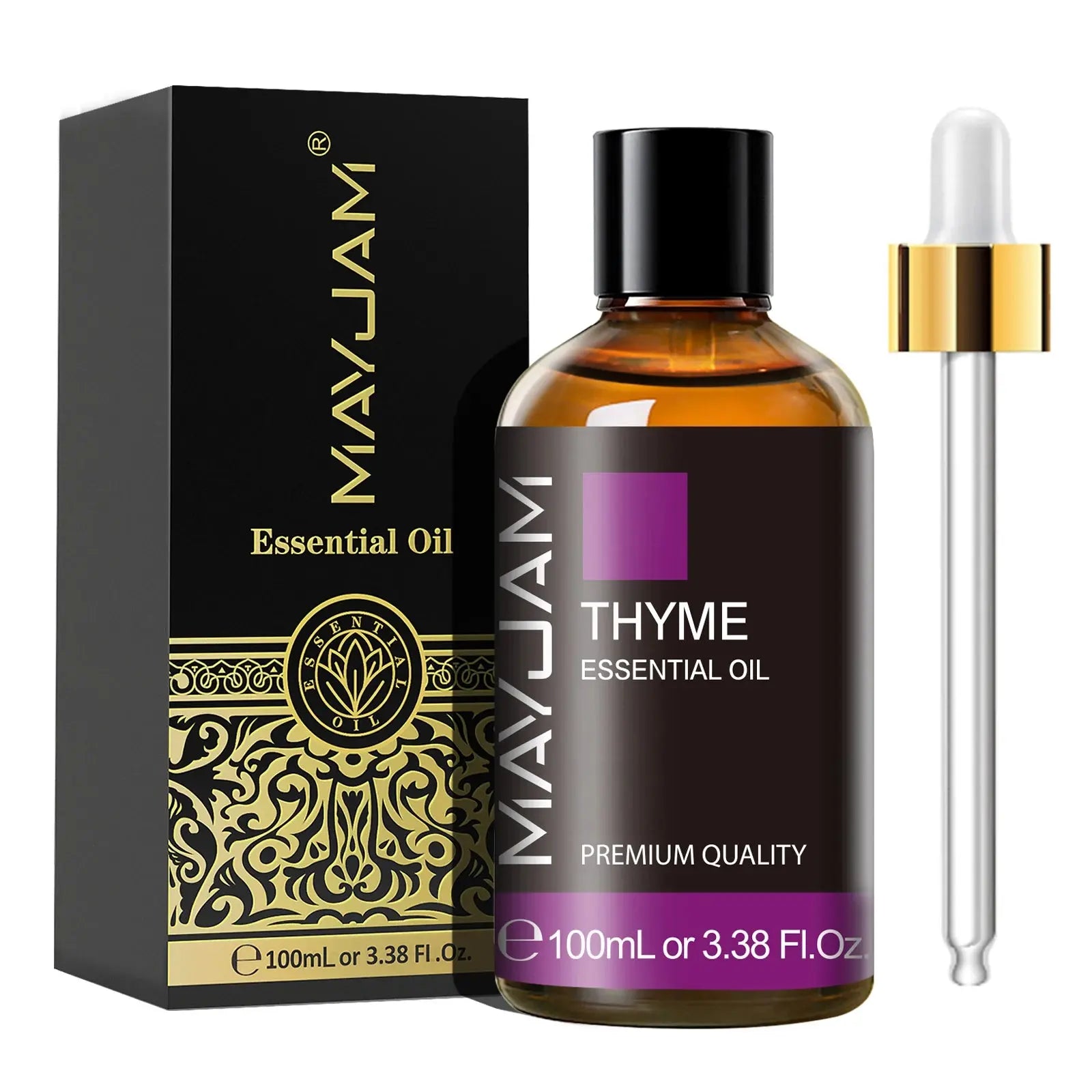 MAYJAM 1PCS 100ML Essential Oil with Dropper Sandalwood Lavender Eucalyptus Vanilla Aroma Oil For Humidifier Scent Candle Burner - Image #30