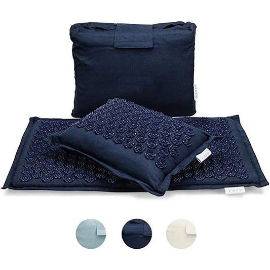 ZenSpike™ Acupressure Mat with Pillow - Natural Pain Relief & Relaxation