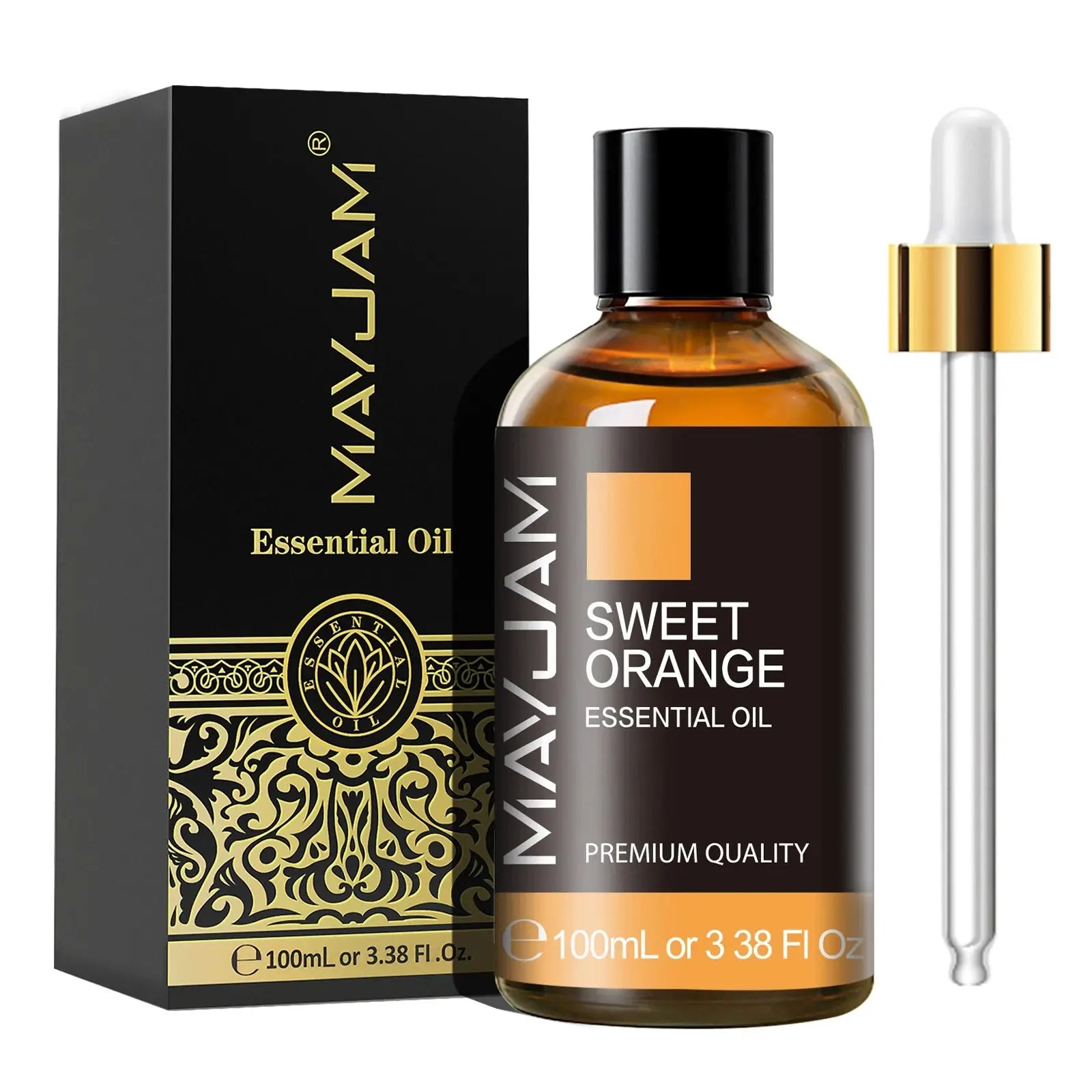 MAYJAM 1PCS 100ML Essential Oil with Dropper Sandalwood Lavender Eucalyptus Vanilla Aroma Oil For Humidifier Scent Candle Burner - Image #33