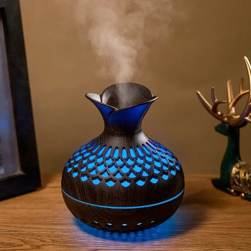 Aromatherapy Wood Grain Diffuser – Purify, Refresh & Relax - Image #2