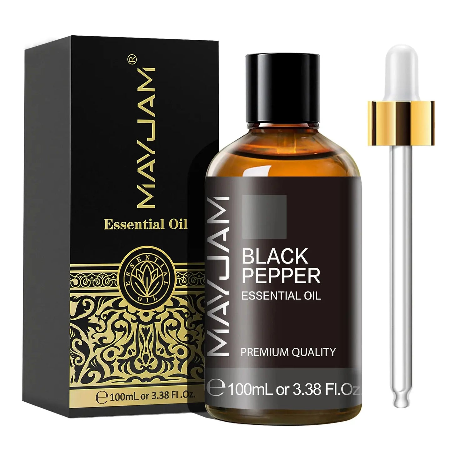 MAYJAM 1PCS 100ML Essential Oil with Dropper Sandalwood Lavender Eucalyptus Vanilla Aroma Oil For Humidifier Scent Candle Burner - Image #11