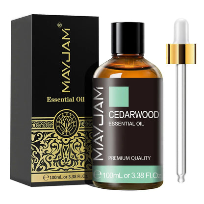 MAYJAM 1PCS 100ML Essential Oil with Dropper Sandalwood Lavender Eucalyptus Vanilla Aroma Oil For Humidifier Scent Candle Burner - Image #26