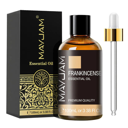 MAYJAM 1PCS 100ML Essential Oil with Dropper Sandalwood Lavender Eucalyptus Vanilla Aroma Oil For Humidifier Scent Candle Burner - Image #36