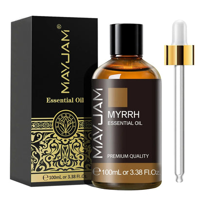 MAYJAM 1PCS 100ML Essential Oil with Dropper Sandalwood Lavender Eucalyptus Vanilla Aroma Oil For Humidifier Scent Candle Burner - Image #34