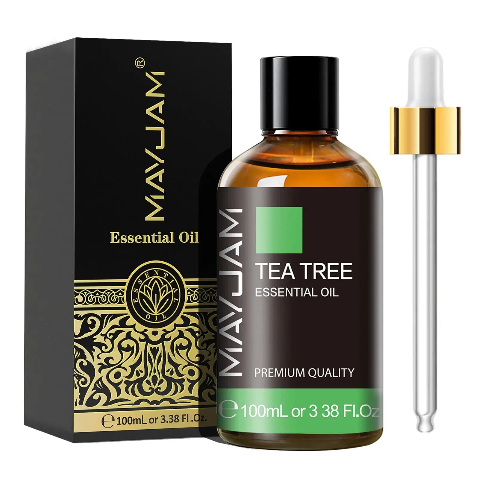 MAYJAM 1PCS 100ML Essential Oil with Dropper Sandalwood Lavender Eucalyptus Vanilla Aroma Oil For Humidifier Scent Candle Burner - Image #6