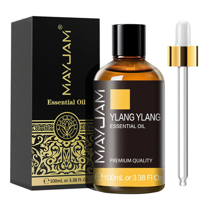 MAYJAM 1PCS 100ML Essential Oil with Dropper Sandalwood Lavender Eucalyptus Vanilla Aroma Oil For Humidifier Scent Candle Burner - Image #27